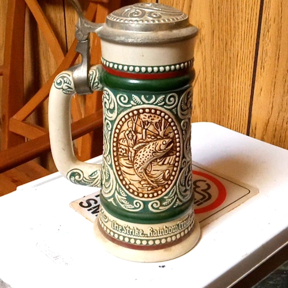 Vintage 1978 Avon Beer Stein Made in Brazil #574036